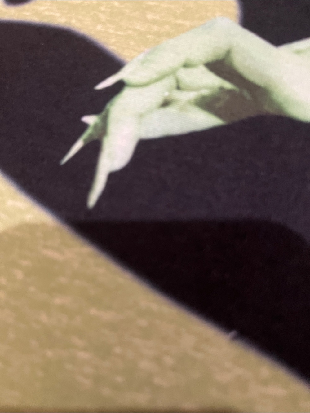 2X Wicked Witch shadow long sleeve tee - Picture 3 of 11